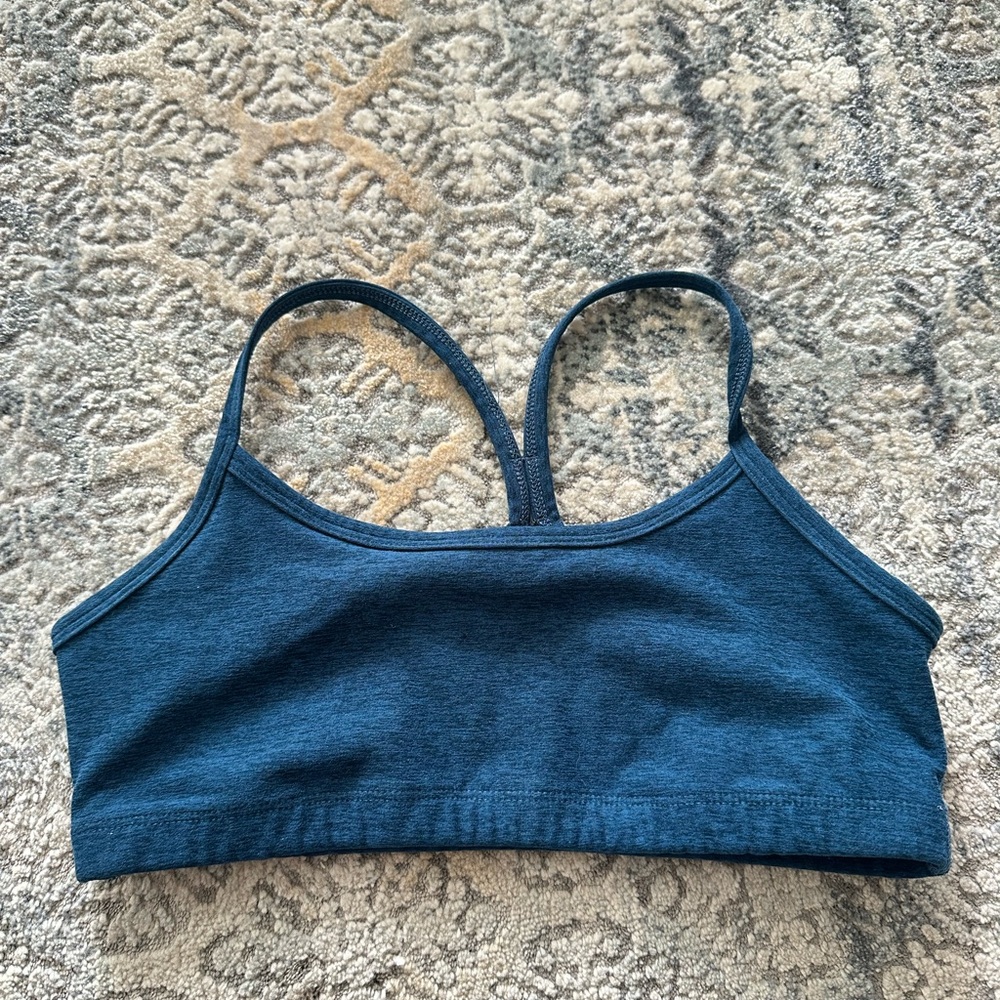 Beyond yoga Blue Sports Bra size S